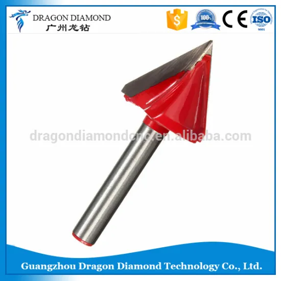 Carbide Two Fulte 60 Degree 3D CNC Router Bit V Groove 6mmx32mm Woodworking Parts can be Applied to Acrylic MDF PVC