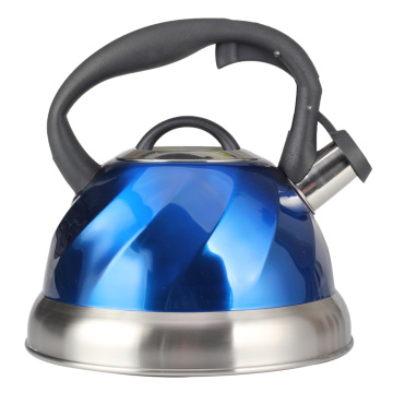 Stainless Steel Whistling Tea Kettle Bule