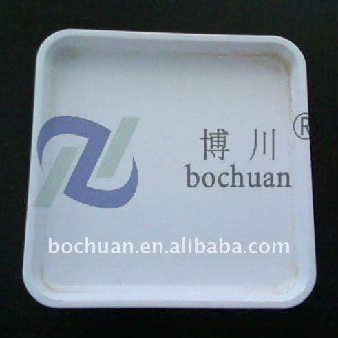 Alumina ceramic tray