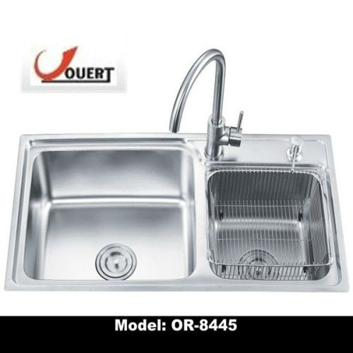 OR-8445A Little Radian Stainless Steel Double Kitchen Sink Top