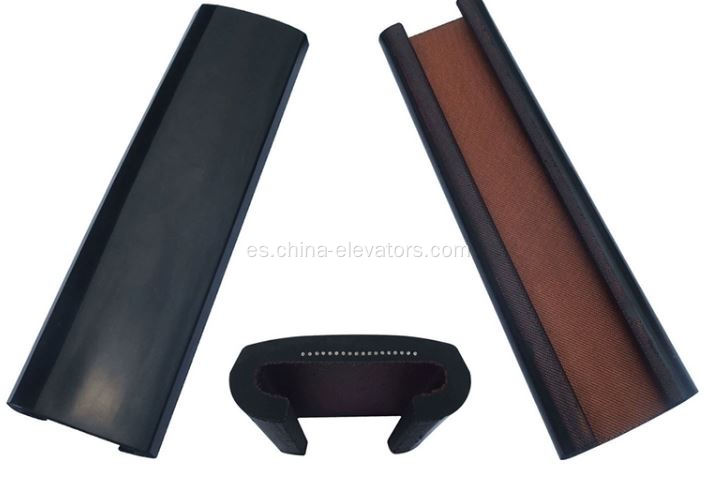 Moviendo el pasamanos de goma para las escaleras mecánicas de Thyssenkrupp