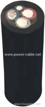 1000v Copper Conductor Rubber Insulated And Jacket Rubber Cable Csa Standard 
