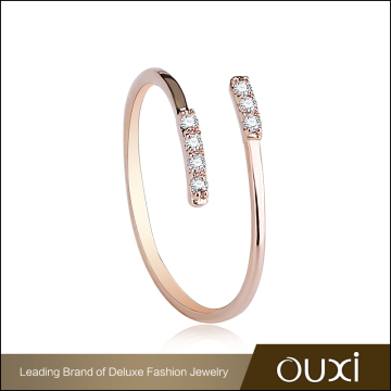 High End Jewelry Wholesale OUXI Design Ladies Gold Finger Ring
