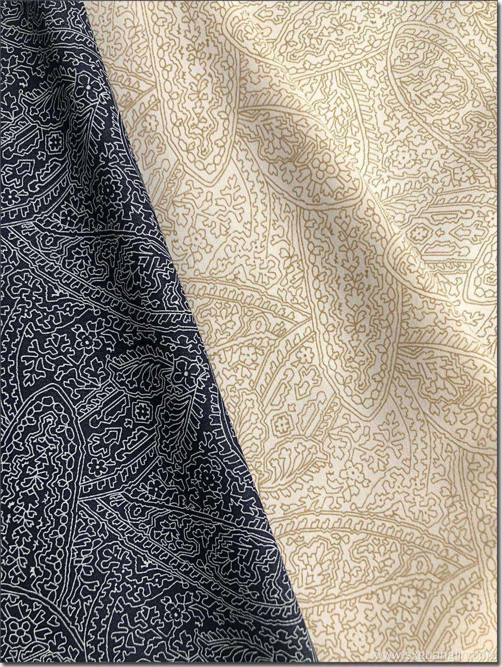 C/T Sateen Print Fabric in woven
