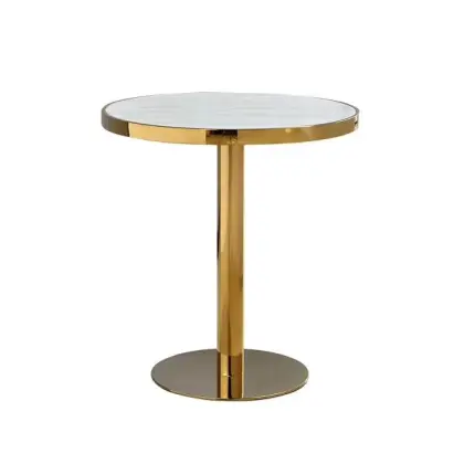 D450 Titanium gold table base
