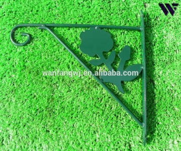 metal flower shaped wall hook
