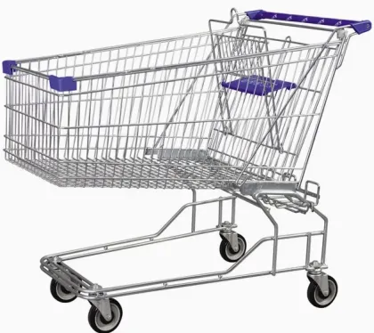 Asian Type Supermarket Shopping Trolley