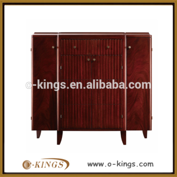 hotel solid wood cabinet/ teak wood cabinet/tall wood cabinet