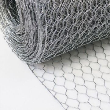 Malha de arame hexagonal eletro -galvanizado em rolo