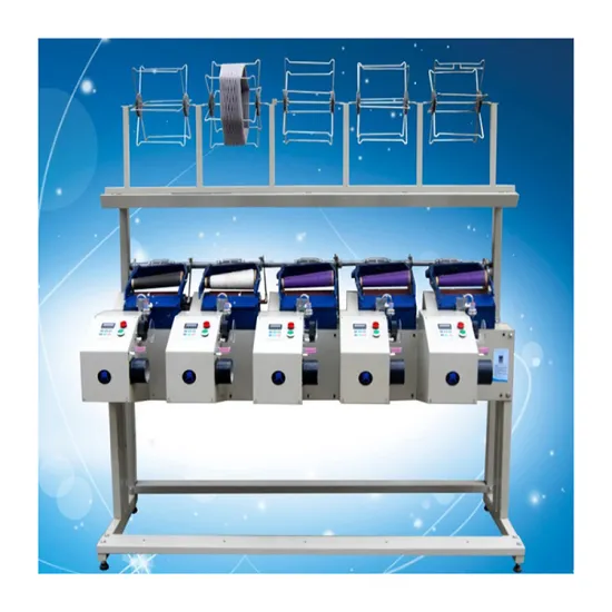 Reasonable Price Textile Waste Recycling Hank Coil Bobbin Winding Machine