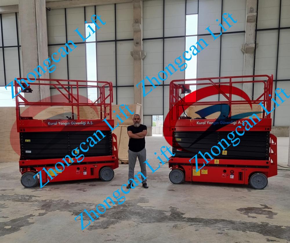 Good quality 12m self propelled scissor lift