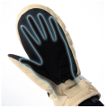 Gants de ski simple et double planche chauds