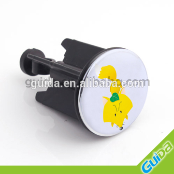 40mm small heavy chrome plated pop up basin drain