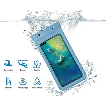 Universal Waterproof PVC Mobile Phone Case with Lanyard