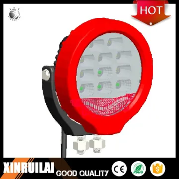 Black red silver frame color 12 months warranty 5 inch led auxiliary driving light