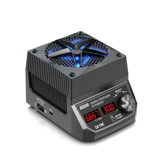 New SKYRC BD250 3s lipo battery discharger 250W 35A LiHV/NiMH Analyzer Professional RC drone battery high-power discharger