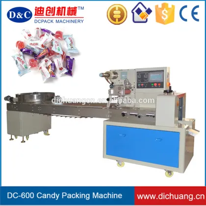 Automatic small candy pillow packing machine for foods(Factory Price)