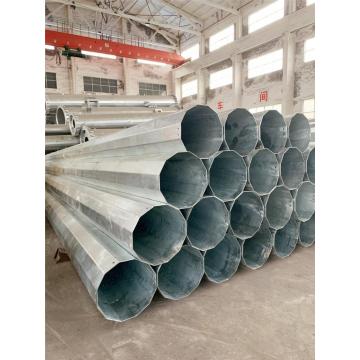 69kv 60 pies Dodecagonal Hot Dip Galvanized Steel Pole