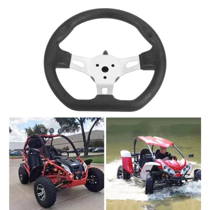 270mm Go Kart Steering Wheel Kart Parts Replacement For Go-Kart Buggy Racing Cart Accessory
