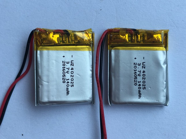 Batterie de polymère de lithium de 140mAh pour le joueur de médias (LP2X2T4)