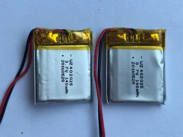 140mAh Lithium Polymer Battery For Media Player (LP2X2T4)
