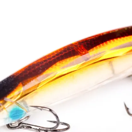 Fish Kit: Minnow Wobblers Crankbait Hard Bait Tackle Artificial Pencil Bait Fishing Lures