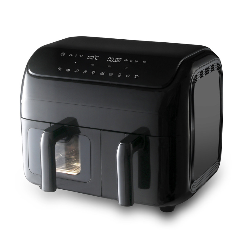 double pot air fryer OEM ODM  oven 8L air fryer industrial air fryer Home appliance factory kitchen