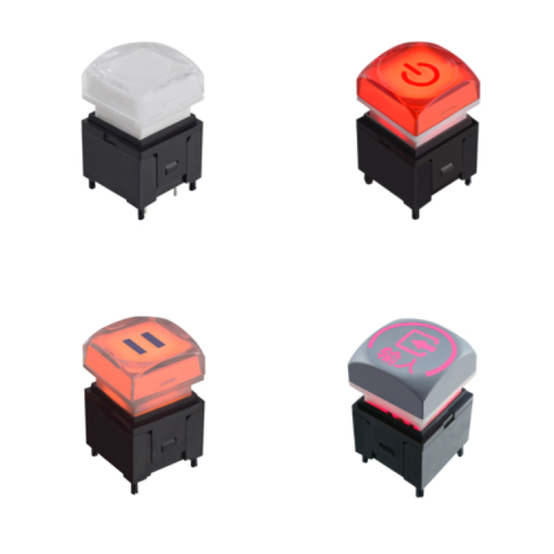 LED SPST Momentary Pushbutton Switch