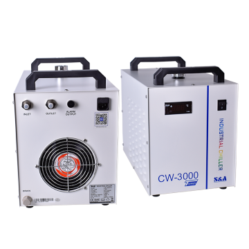 Industrial Water Chiller S&A CW3000 for CNC Spindle and CO2 Laser Tube