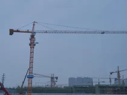 3T Hydraulic Construction Building Hammerhead Tower Crane