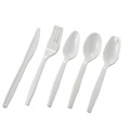 Forks de couverts PP bioplastiques jetables de haute qualité