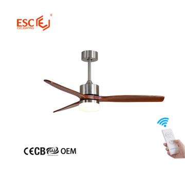 Restaurant Bedroom Remote Control Dimming Ceiling LED Fan