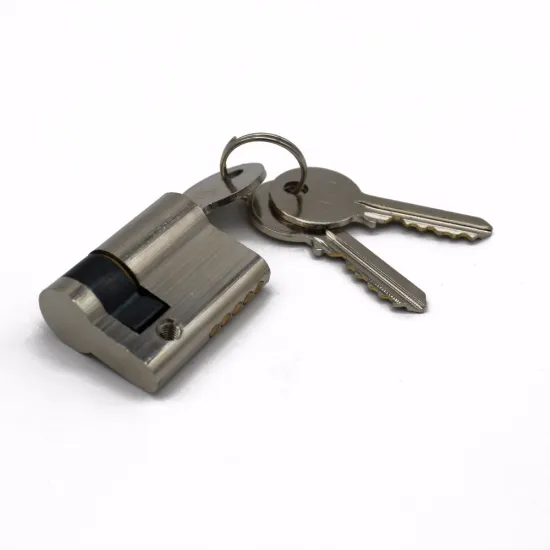 40mm brass cylinder half cylinder profile safe lock cylinder