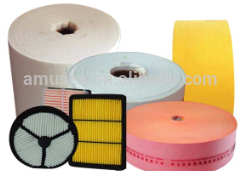 Non woven fabric air filter