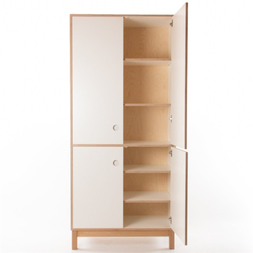 Solid Wood Wardrobe Customized Style Modern Design Cabinet Wardrobe Factory