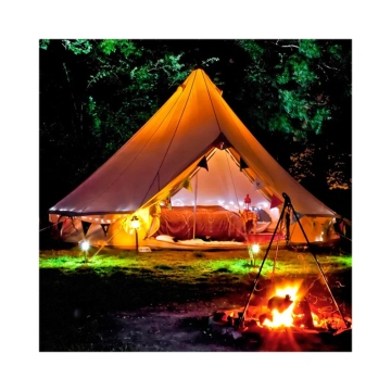 3m Waterproof Family Camping Yurt Tent Canvas Bell Tent - New Hot Sale