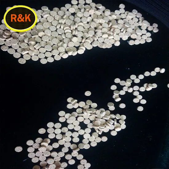 sintered brass bronze copper powder filter disc