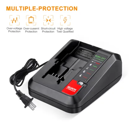 6000mAh Rechargeable Li-ion Batteries for Porter Cable 20V Power Tools