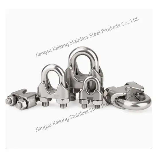 Stainless Steel Wire Rope Clamps