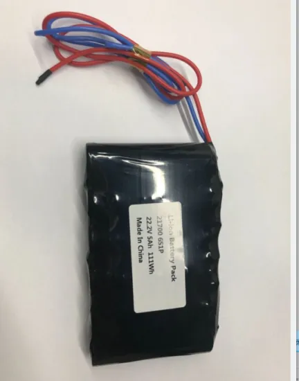 22.2V 5000mAh 6S1P 21700 Rechargeable Lithium Battery Pack for TV Monitors