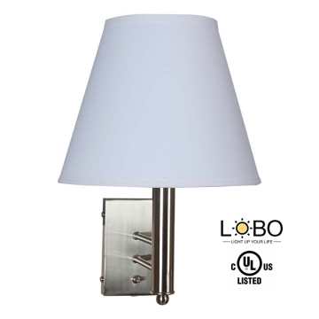 Custom Hotel Suites Lighting: Quality Inn Headboard Single Wall Lamp UL Listed