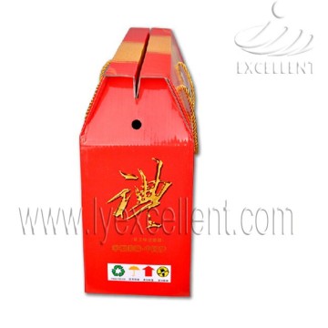 OEM accepted corrugated fruit carton box