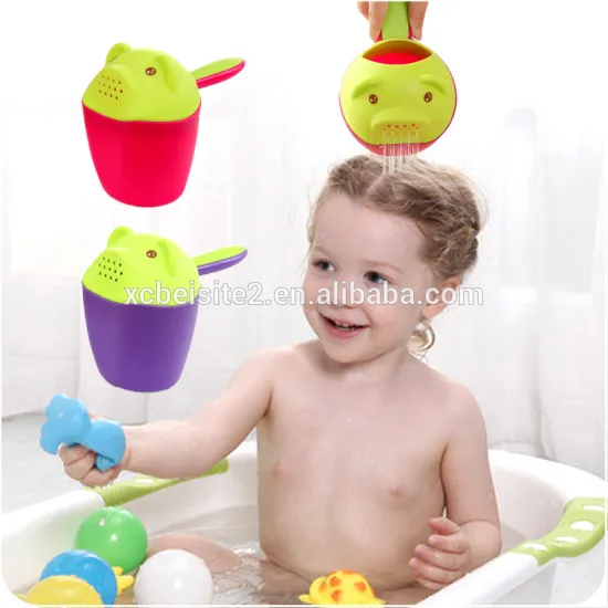 Q116 children's baby shampoo bailer plastic ladle /plastic scoop