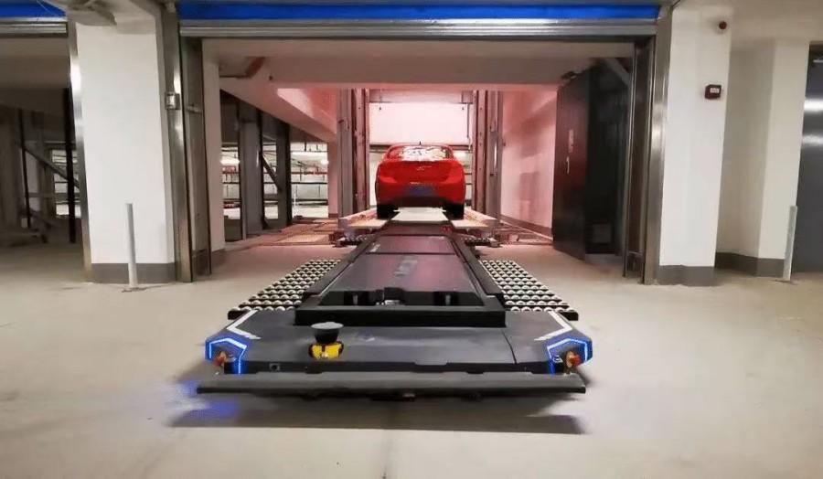 The popular AGV parking robot