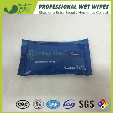 Refreshing Cotton Individually Wrapped Wet Towel