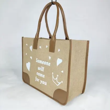 Shopping Canvas Jute Bag Blank Jute Bag