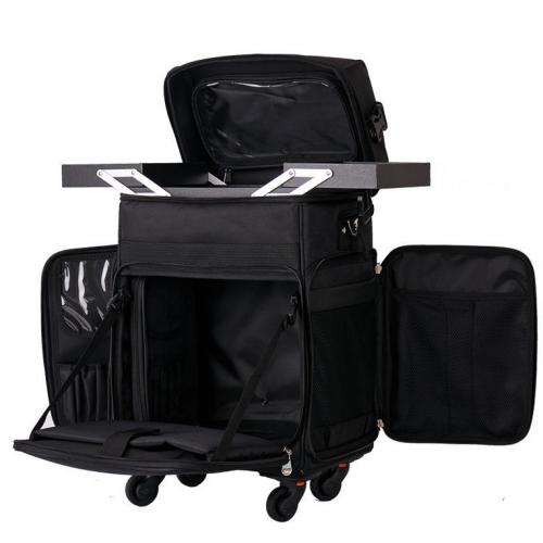 เคสรถเข็นการแต่งหน้าแบบม้วน