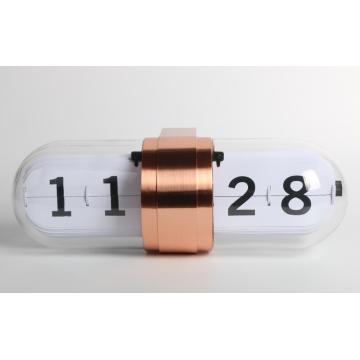 Black Capsule Flip Desk Clock