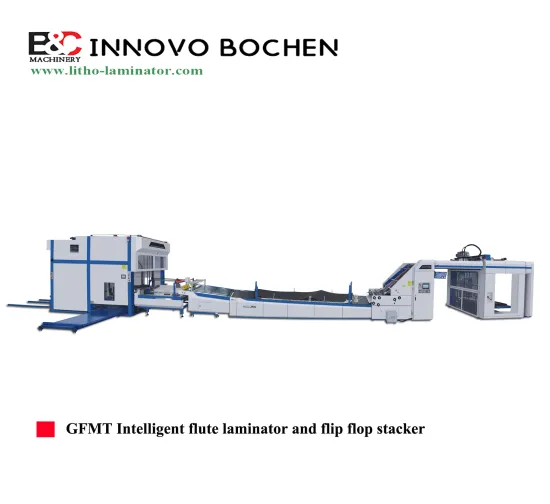 GFMT Automatic high speed flute litho laminating