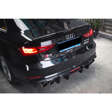 DarwinPRO BKSS STYLE REAR DIFFUSER For 2013-2016 S3 Sedan